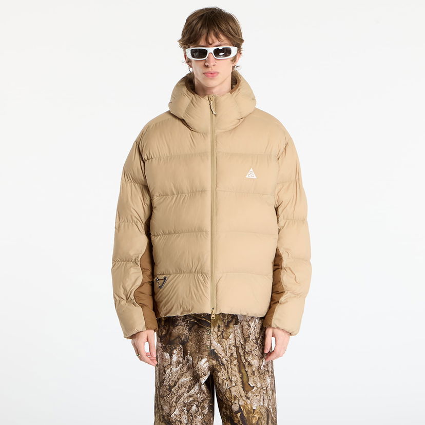 Pufferjacka Nike ACG ACG "Lunar Lake" PrimaLoft® Therma-FIT ADV Loose Hooded Jacket Beige | FV8909-297