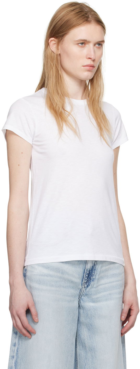 T-shirt rag & bone Rag & Bone 'The Slub' T-Shirt Vit | W272C32CH, 1