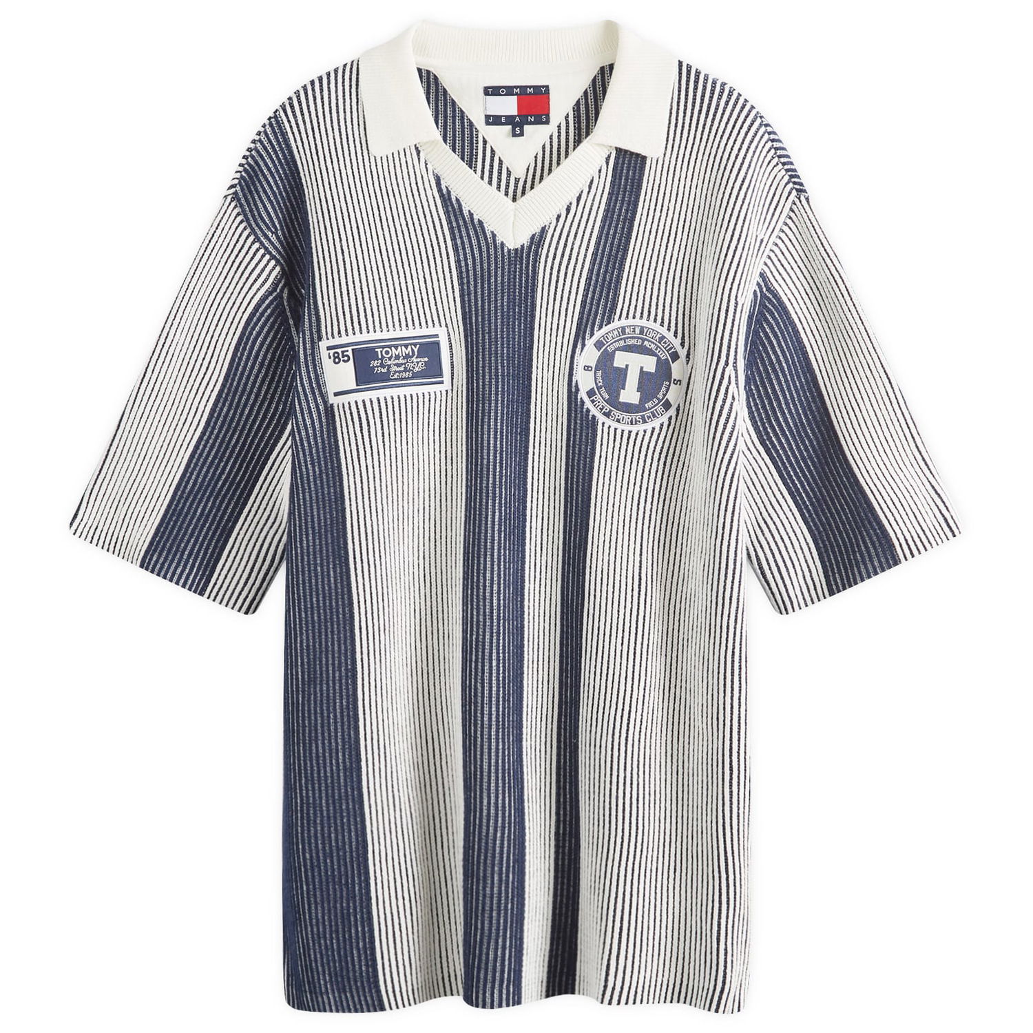 Jeans Tommy Hilfiger Varsity Top in Highland Grå | DM0DM18677YBA, 0