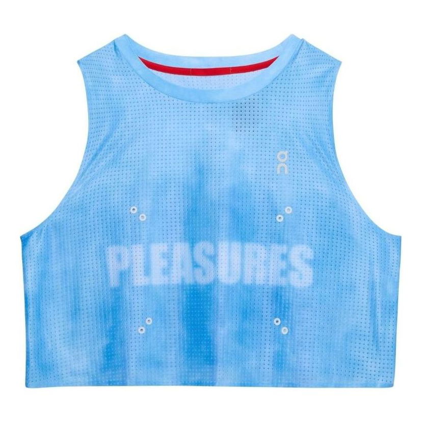 Crop top On Running On Running x Pleasures The Loop Crop Top Blå | 1WF10613858