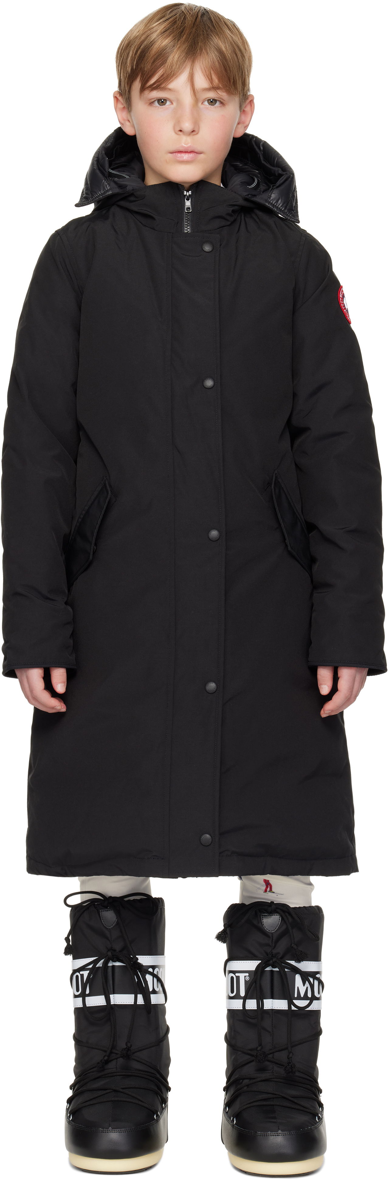 Rockar Canada Goose Brittania Down Coat Svart | 4556Y, 0