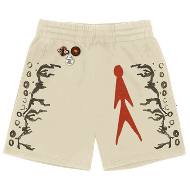 Shorts Cactus Jack by Travis Scott Character Shorts Beige | CJJ1 BS11 OFF, 0