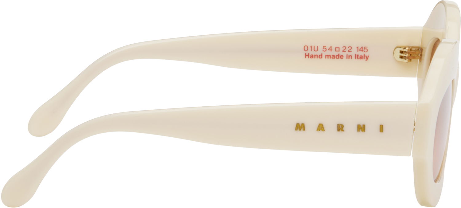 Solglasögon Marni RETROSUPERFUTURE Edition Ik Kil Cenote Sunglasses by Marni Vit | 01U, 1