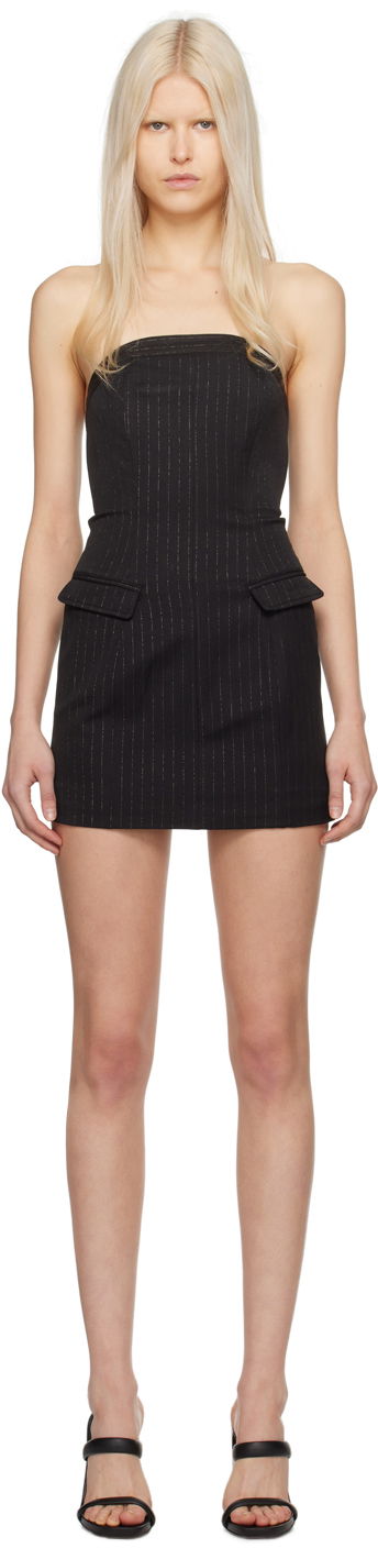 Klä Ksubi London Bustier Short Dress Svart | WPS24DR002, 0