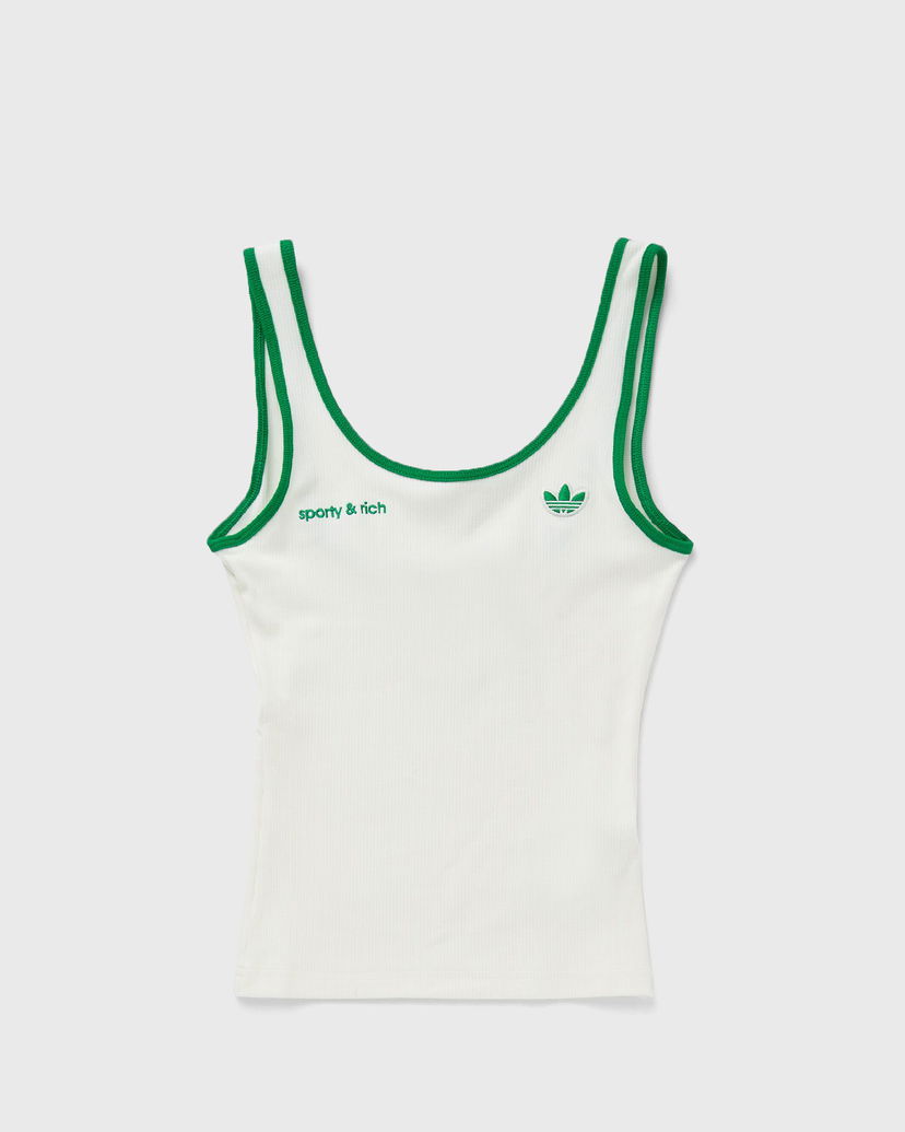 Linne adidas Originals Sporty & Rich Tank Top Vit | JL7202