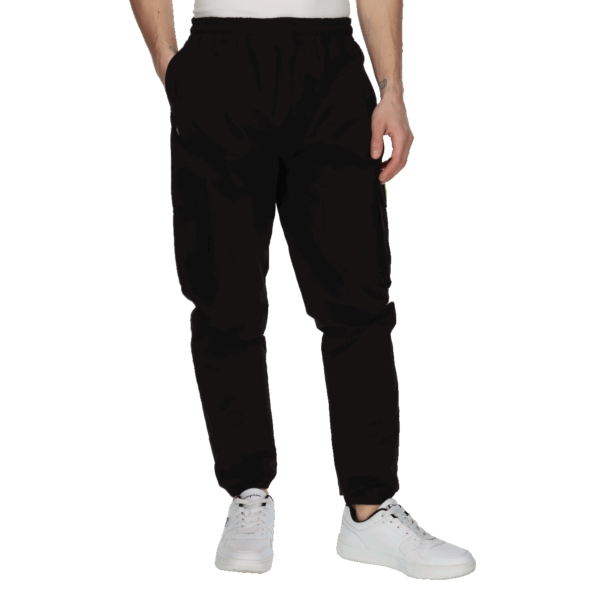Cargo byxor Champion MIX&MATCH Jogger Cargo Pants Svart | CHA231M105-01, 0