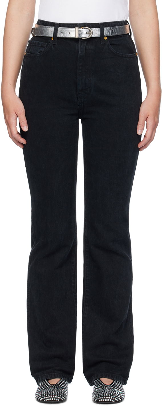 Jeans Khaite Black 'The Danielle' Jeans Svart | 1032913091