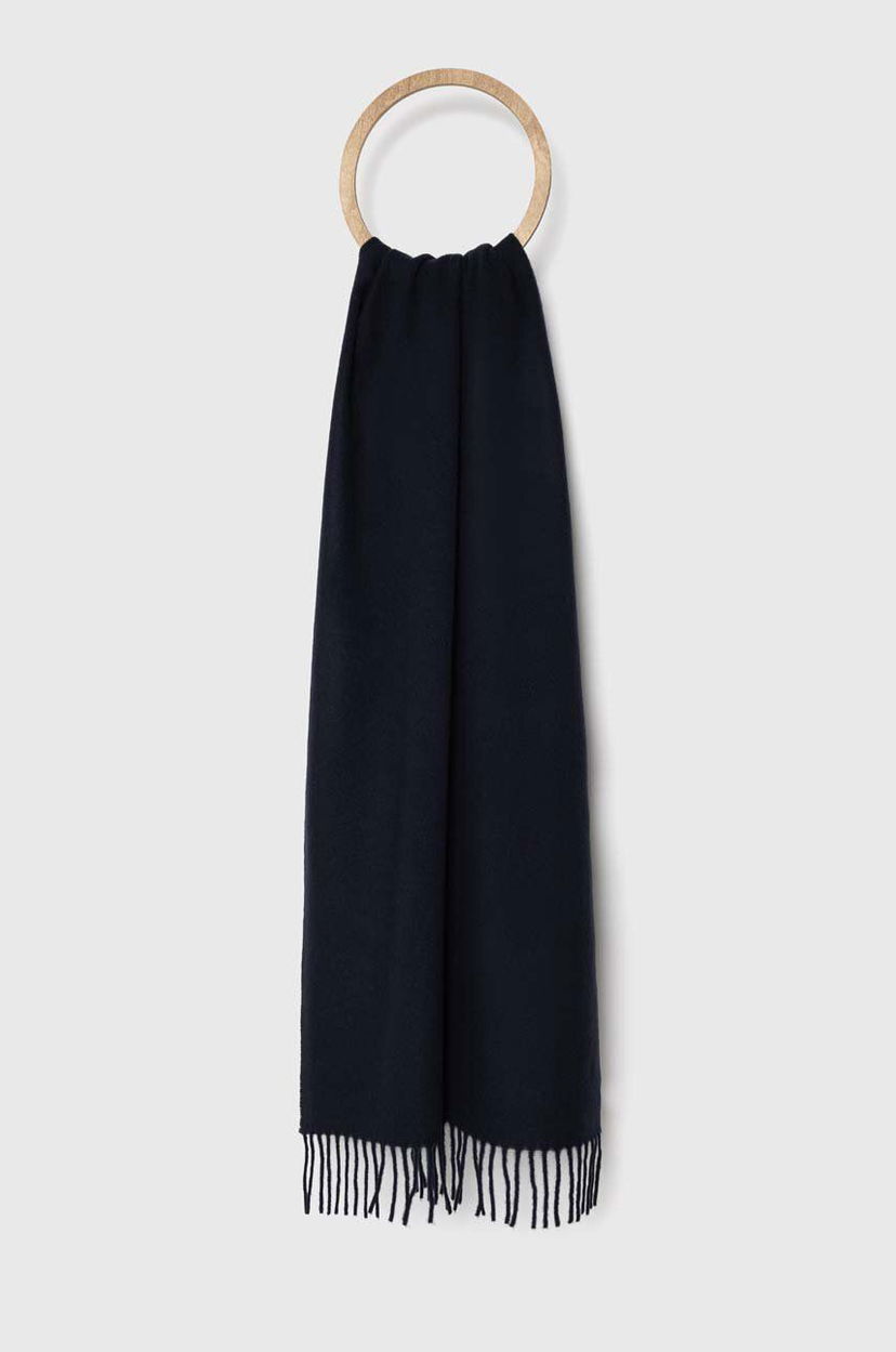 Halsduk Samsoe Samsoe Wool Scarf Mörkblå | M13407222