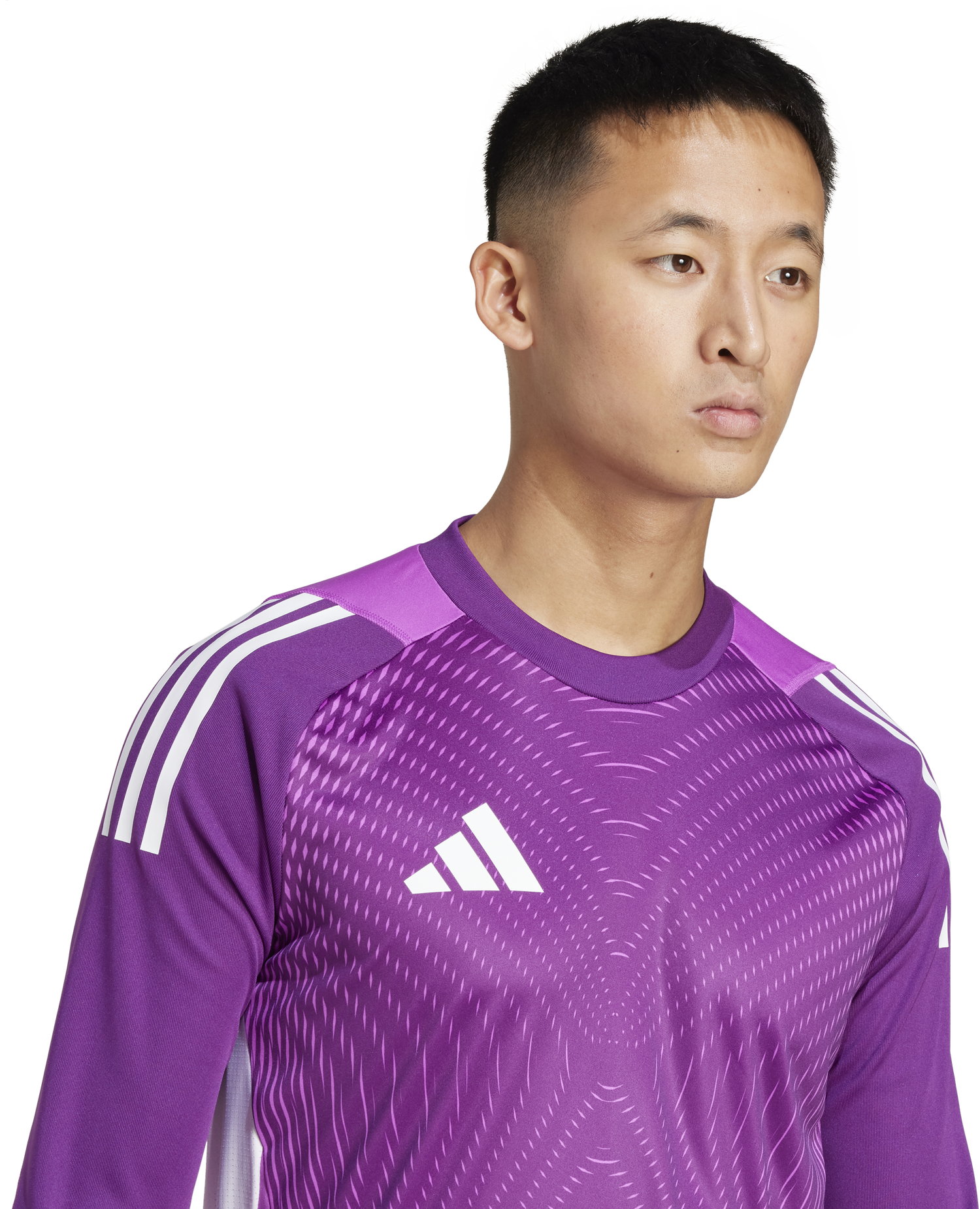 Sweatshirt adidas Originals T25 Goalkeeper Jersey Long Sleeve Purpur | jp4370, 1