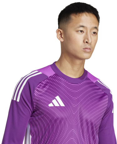 Sweatshirt adidas Originals T25 Goalkeeper Jersey Long Sleeve Purpur | jp4370, 1
