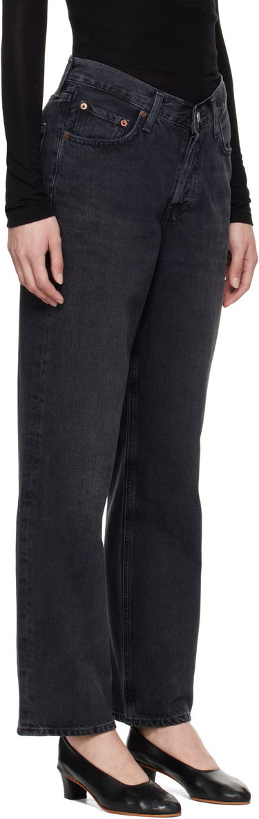 Jeans AGOLDE AGOLDE V-Waist Baggy Jeans Svart | A208-1157, 1