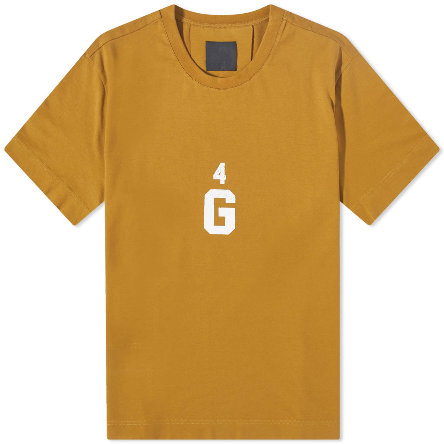 T-shirt Givenchy 4G Front & Back Logo Tee Orange | BM716G3YBP-315, 0