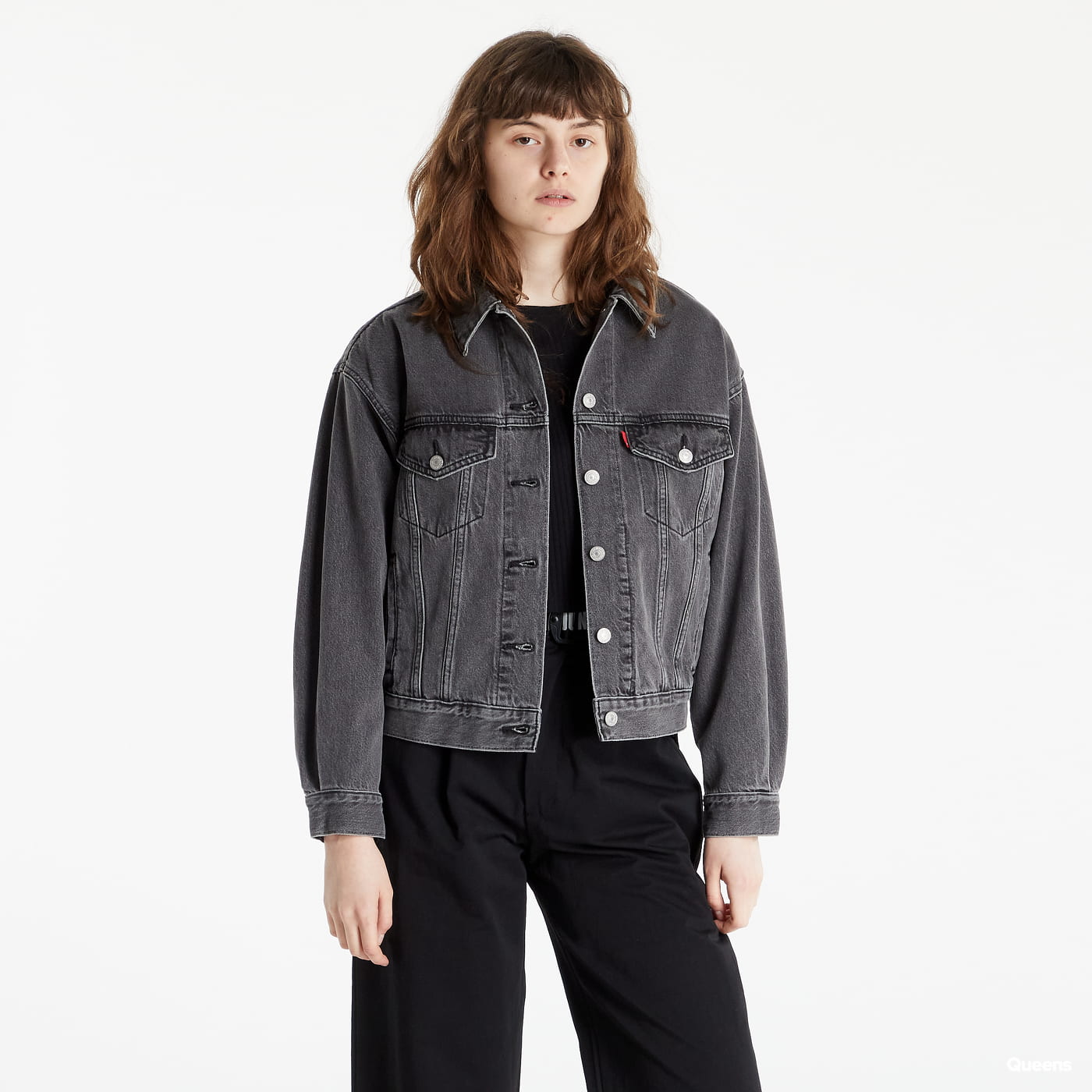 Jacka Levi's 90s Trucker Jacket Svart | A1743-0000, 0