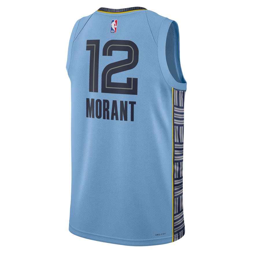 Jersey Nike NBA Dri-FIT Memphis Grizzlies Statement Edition 2022 Swingman Jersey Blå | DO9531-422, 1