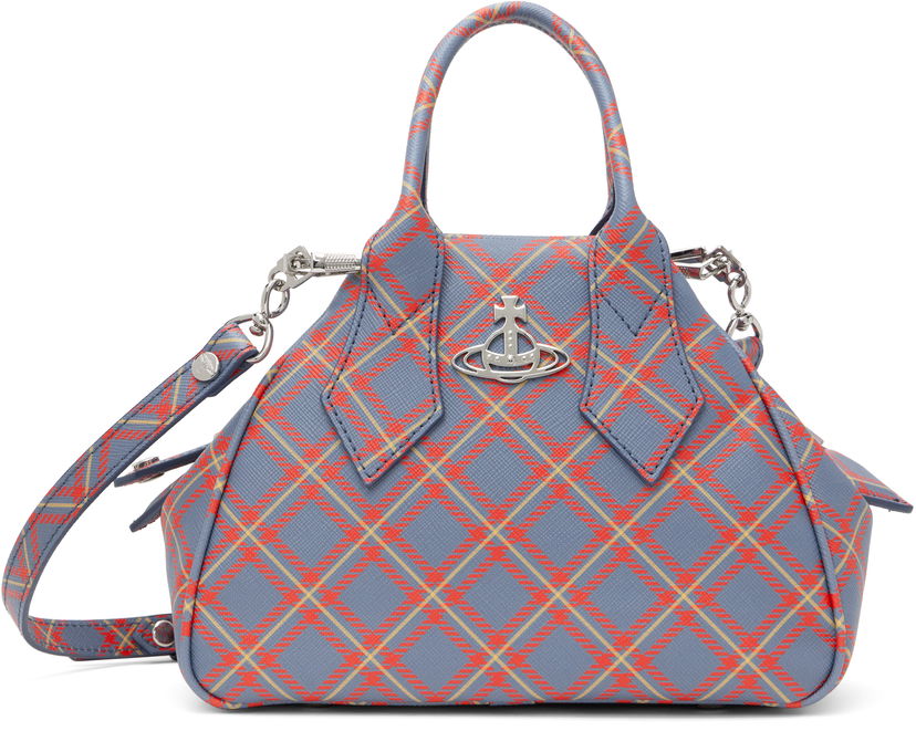 Handväska Vivienne Westwood Vivienne Westwood Small Yasmine Bag Blå | 47030006W-S0022-