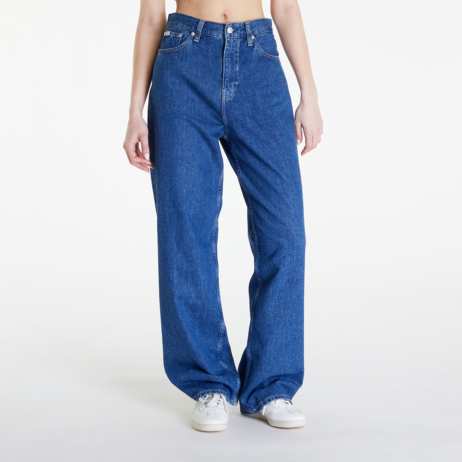 Jeans CALVIN KLEIN High Rise Relaxed Jeans Denim Blå | J20J223428 1A4, 0