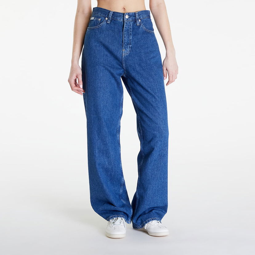 Jeans CALVIN KLEIN High Rise Relaxed Jeans Denim Blå | J20J223428 1A4