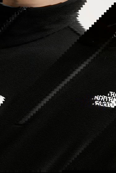 Sweatshirt The North Face Smooth Quarter-Zip Fleece Pullover Svart | NF0A8D0QJK31, 4
