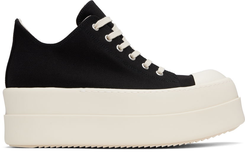 Sneakers och skor Rick Owens Rick Owens DRKSHDW Hollywood Double Bumper Low Svart | DU01E3832 DO