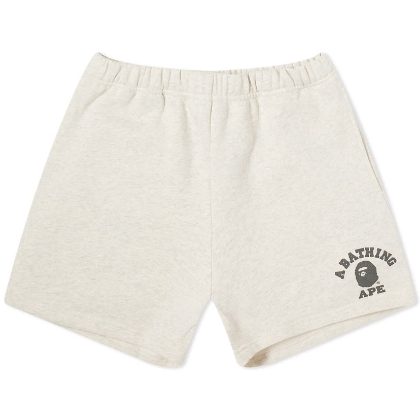 Shorts BAPE A Bathing Ape College Sweat Shorts Grå | 001SPJ802001L-GRY