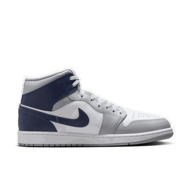Sneakers och skor Jordan Air Jordan 1 Mid "Wolf Grey & Midnight Navy" Grå | DQ8426-104, 3