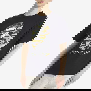 T-shirt BAPE 1St Camo Crazy By Bathing Ape T-Shirt, Size Large Svart | 001TEL301017M-BLK, 2