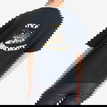 T-shirt A.P.C. Men's Disco Print T-Shirt, Size Small Mörkblå | COHGS-M26530-IAK, 3