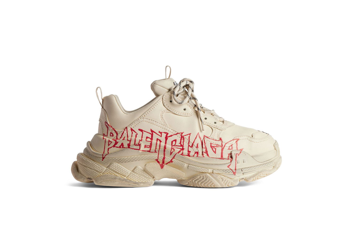 Sneakers och skor Balenciaga Triple S DIY "Metal White Red" Beige | 536737W2FAY9016, 0