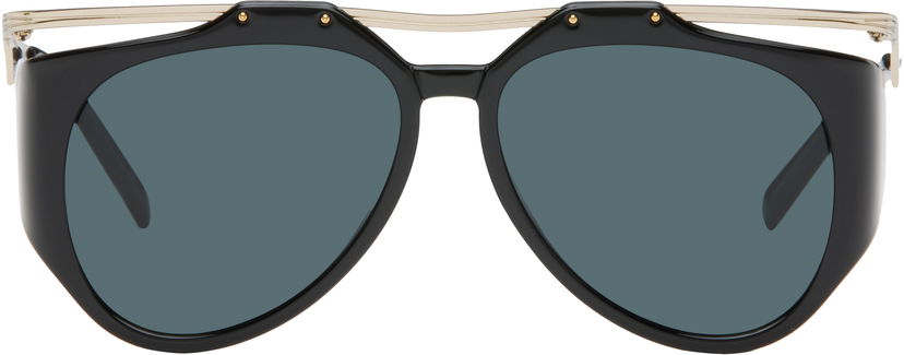 Solglasögon Saint Laurent Saint Laurent SL M137 Amelia Sunglasses Svart | SL M137 AMELIA-001