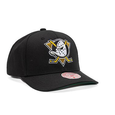 Keps Mitchell & Ness NHL Team Ground 2.0 Pro Snapback Anaheim Ducks Black Svart | HHSS5370-ADUYYPPPBLCK, 0