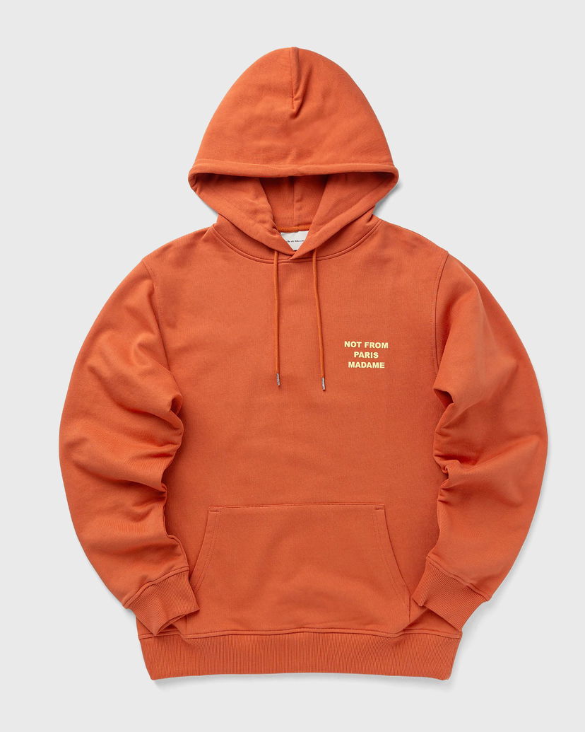 Sweatshirt Drôle de Monsieur Drôle de Monsieur Slogan Hoodie Orange | G-HO162-CO127-RT