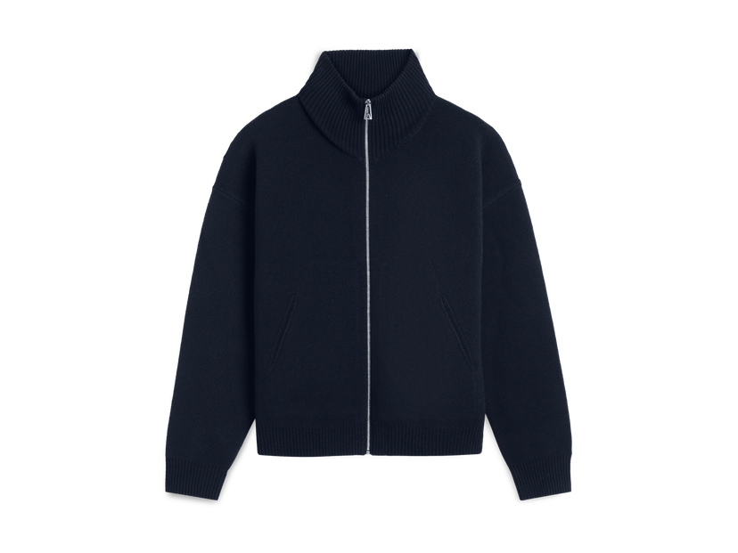 Sweater AXEL ARIGATO Core Zip-Up Sweater Svart | A2143001