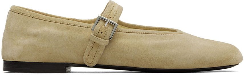 Sneakers och skor The Row The Row Boheme MJ Ballerina Flats Beige | F1396-L25, 0