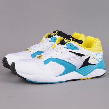 Sneakers och skor Puma Trinomic XS 850 Plus buttercup - fluro yellow CO Vit | 356143 07, 0