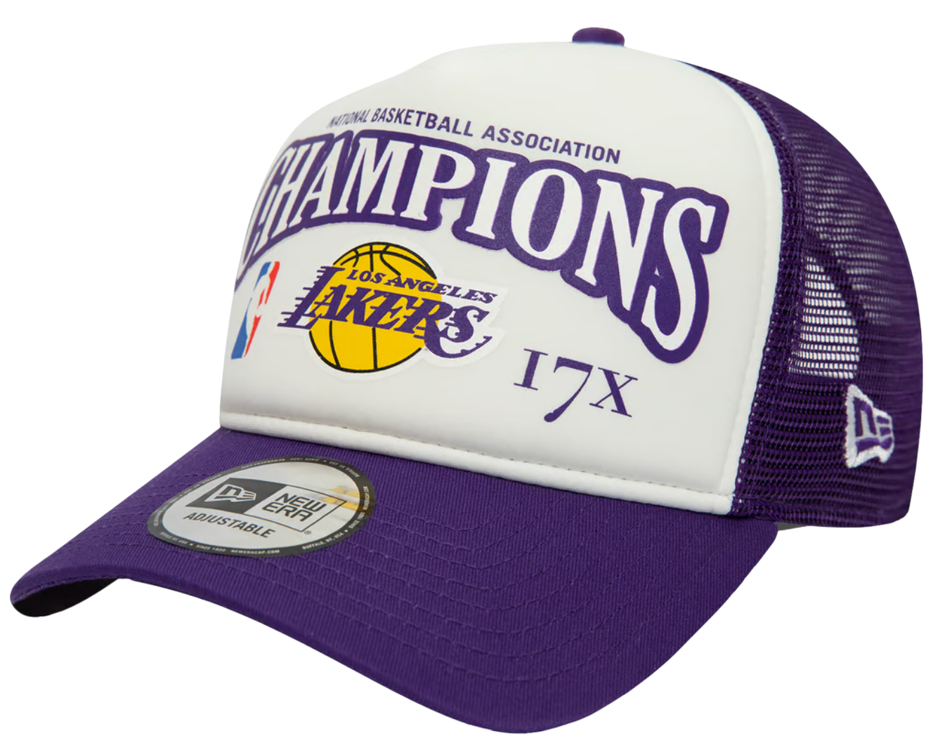Keps New Era LA Lakers Trucker Cap Purpur | 60298653-60298653, 0