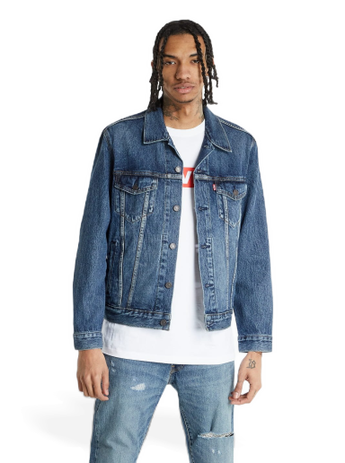 Jacka Levi's The Trucker Blå | 72334-0573