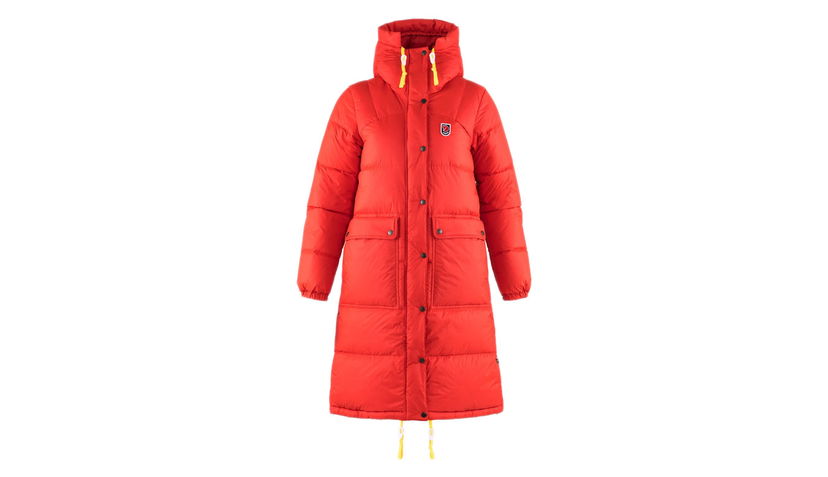 Parkas FJÄLLRÄVEN Long Down Parka Röd | F86126-334