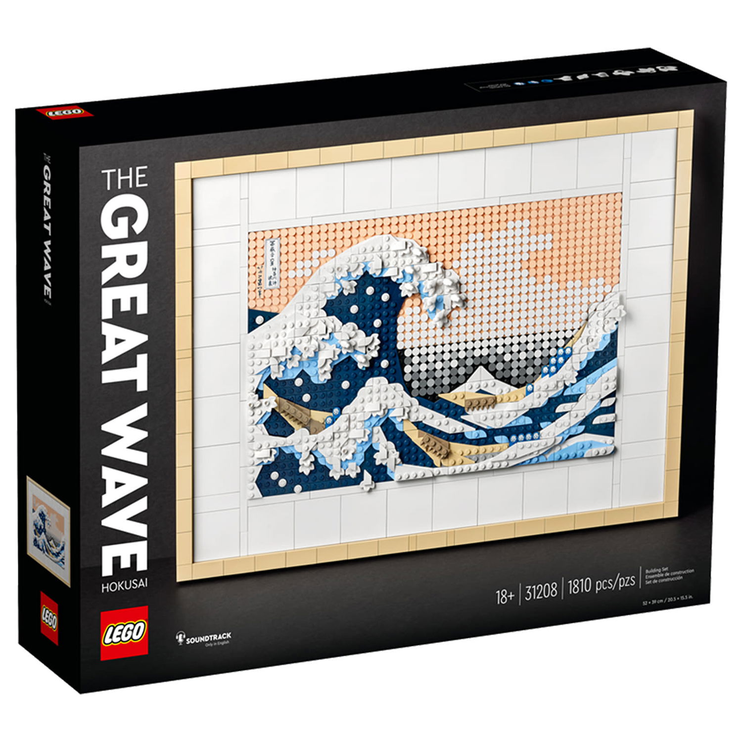 Flexstyle LEGO Art 31208 Hokusai Flerfärgad | 31208LEG, 1