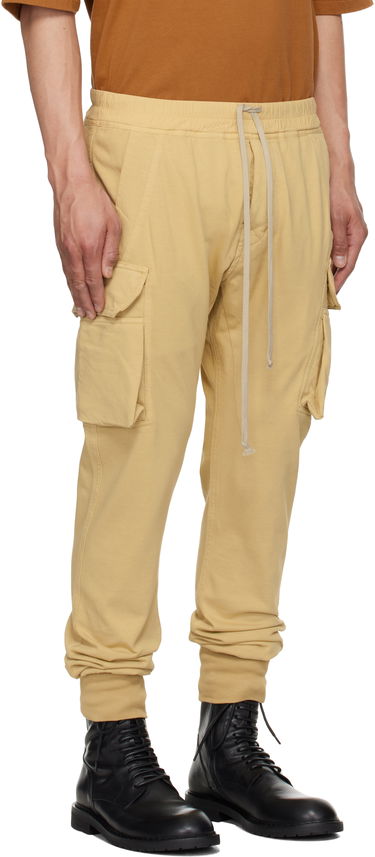 Träningsbyxor Rick Owens Rick Owens DRKSHDW Hollywood Mastodon Cut Cargo Pants Svart | DU01E3386 RIG, 4