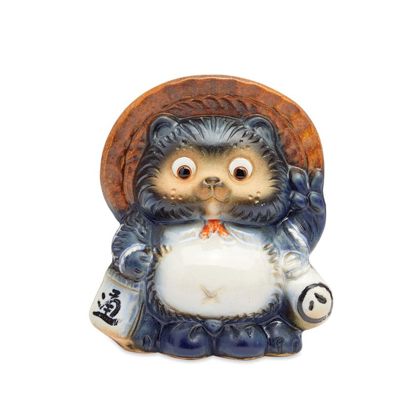 Samlarobjekt BEAMS Beams Japan Fortune Raccoon Dog Figurine Blå | 56780511067-79