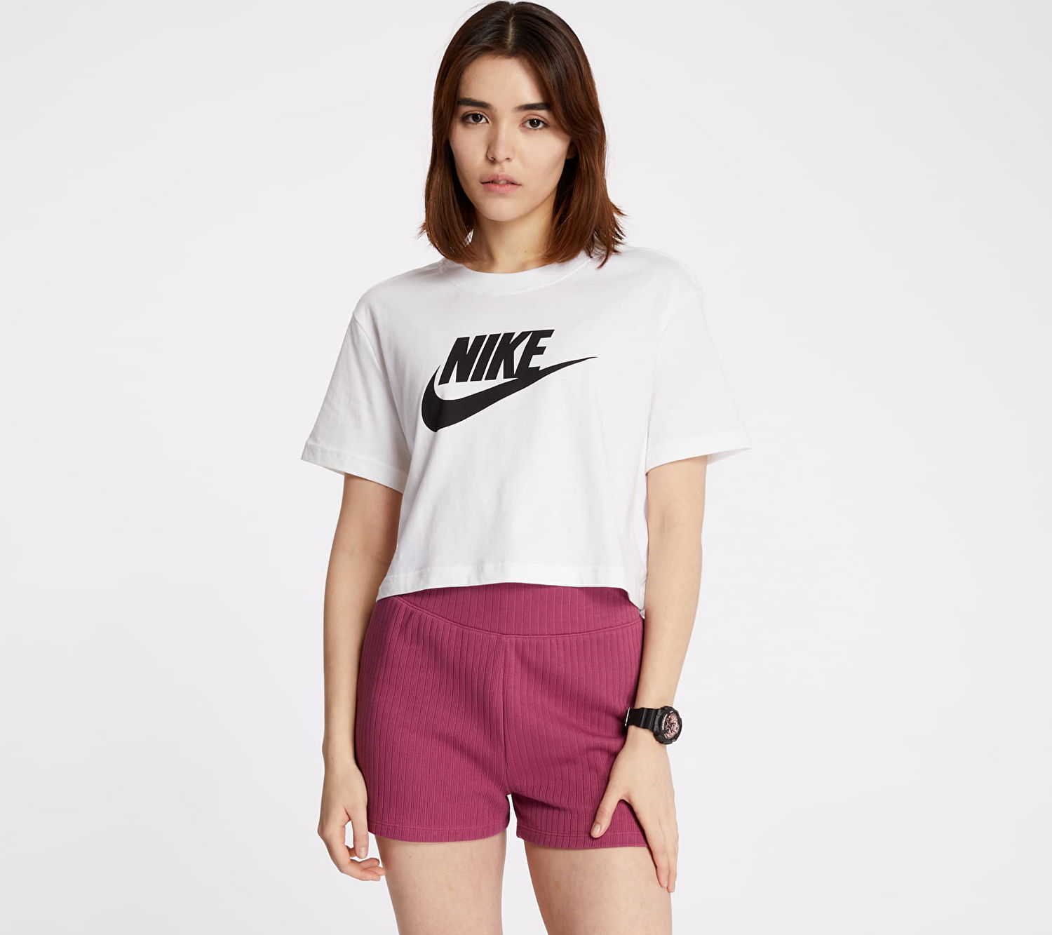 T-shirt Nike Sportswear Essential Cropped Icon Future Vit | BV6175-100, 0