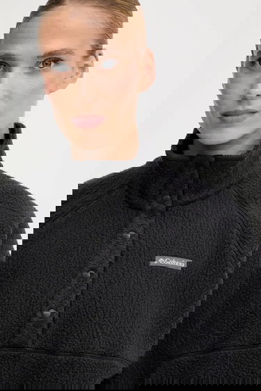 Sweatshirt Columbia Jasper Snap-Button Fleece Pullover Svart | 2142381, 3