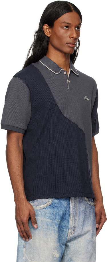 Polotröja Dime Dime Waffle Polo Grå | DIME2SP256IND, 1