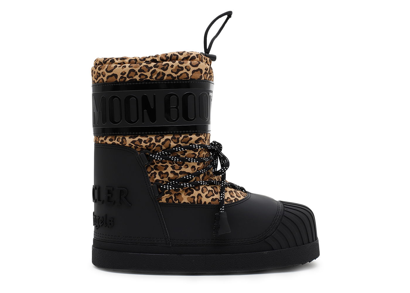 Sneakers och skor Moncler Palm Angels x Shedir Snow Boots Black Leopard Print Svart | 4H70000 - 02T1U230, 0