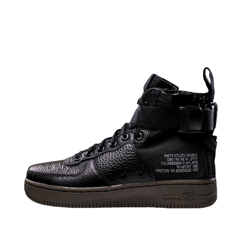Sneakers och skor Nike SF Air Force 1 Mid Black Dark Hazel W Svart | AA3966-003