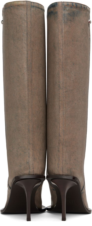 Sneakers och skor Diesel D-Tona Tall Denim Boots Blå | Y03461 PR402, 1