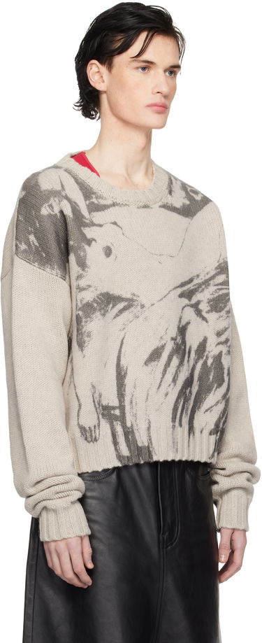 Sweater Enfants Riches Déprimés 'Past in Vain' Printed Sweater Grå | 080-227, 1