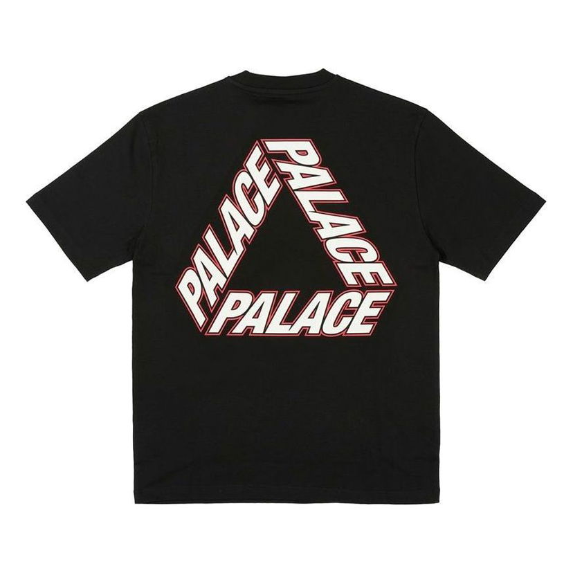 T-shirt Palace P-3 Outline Graphic T-Shirt Svart | P26TS199
