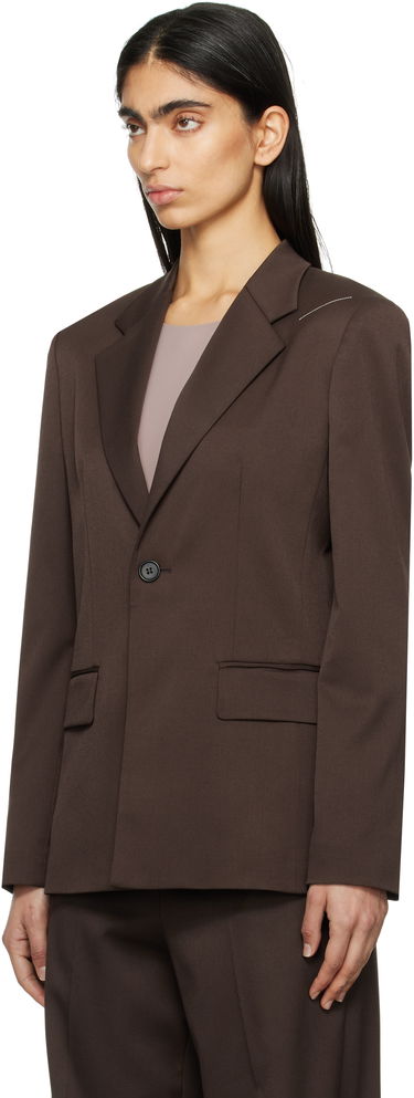 Jacka Maison Margiela MM6 Maison Margiela Twist Suit Blazer Brun | S52BN0141 S47848, 3