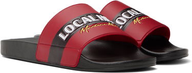 Sneakers och skor Martine Rose Martine Rose 'Local Hero' Slides Röd | 1067EVA1039, 3